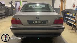 BMW 740i E38 Sound Check  Guerrilla Exhaust [upl. by Mushro]