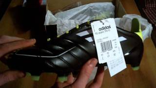 Unboxing Adidas F50 adizero  BlackWhiteElectricity  TrickshowSU [upl. by Vierno]