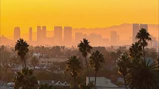 LA view from the rooftop of apartment building [upl. by Eiramyma]