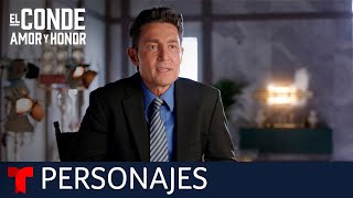 El Conde Amor y Honor Fernando Colunga y el elenco presentan a sus personajes  Telemundo [upl. by Nivel]