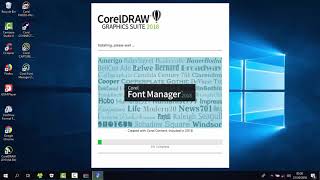 Cara Install CorelDraw Graphics Suite 2018 [upl. by Sola]