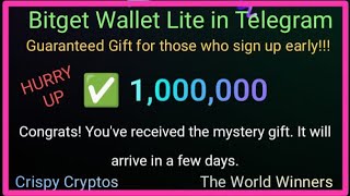 Bitget Wallet Lite  You’re invited to unlock a mystery gift [upl. by Adiarf22]