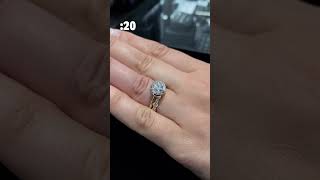 Old Euro Diamond Ring  Band Pairings In Under 30 Seconds [upl. by Akenit201]