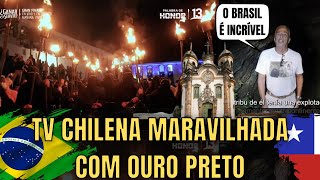 Repórter Chileno Maravilhado “ Só O Brasil Pode Proporcionar Isso” [upl. by Riana]