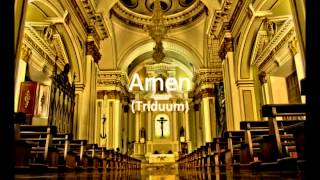 Amen Triduum Instrumental Karaoke [upl. by Selemas372]