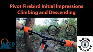 2023 Pivot Firebird First Impressions  Down is fast  but up How does it ride [upl. by Nevi]