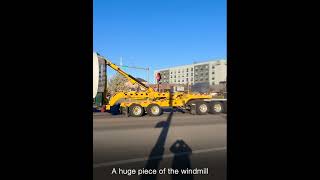 Transporting a piece of the windmill windmill shortsvideo [upl. by Dodson532]