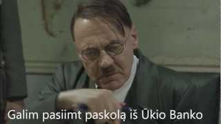 Hitleris sužino apie Ūkio Banko padetį [upl. by Nesmat]