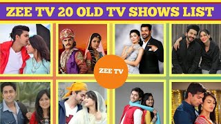 20 Zee Tv Classic and Old tv shows listZee tv old drama [upl. by Llerraf]