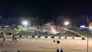 Renfrew fair demolition derby 6 cylinder heat 2024 [upl. by Colin683]