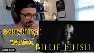 METALHEAD REACTS Billie Eilish  everything i wanted Official Music Video [upl. by Vernen41]