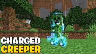 How to get a Charged Creeper in Minecraft 121 [upl. by Pitzer]