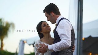 Lenae amp Calum  FilmLife Wedding Teaser at the Kingdom Hall of Jehovahs Witnesses in Yucaipa [upl. by Adrial]