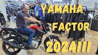 NOVA YAMAHA FACTOR 125I UBS 2024 JÁ NAS LOJAS EM TODO BRASIL [upl. by Danella497]