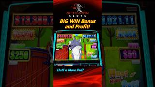 BIG WIN Bonus and Profit in Huff n More Puff at Yaamava Casino shinobislots shorts shortfeed [upl. by Timotheus903]