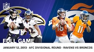 Flaccos Hail Mary  Ravens vs Broncos 2012 AFC Divisional Playoffs  NFL Full Game [upl. by Acireh372]