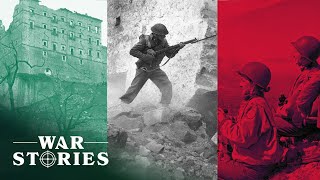 The Vicious Struggle To Capture Monte Cassino  Both Sides of the Line  War Stories [upl. by Broder385]