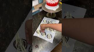 Whipping Cream New Strawberry 🍓Design Cake shorts youtube cakedesign strawberrycake ytviral [upl. by Asilem10]