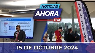 Noticias de Venezuela hoy en Vivo 🔴 Martes 15 de Octubre  Ahora Emisión Central [upl. by Valonia]