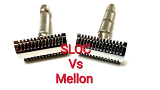 Razorock SLOC Vs Yaqi Mellon Double Open Comb Razors Stirling Green Soap and Splash [upl. by Orelee]