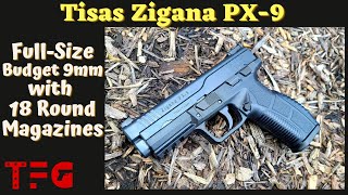 Tisas Zigana PX9 Review  TheFirearmGuy [upl. by Alemat]