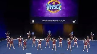 Collierville Middle School UCA Nationals 2023 Semi Finals [upl. by Derna]