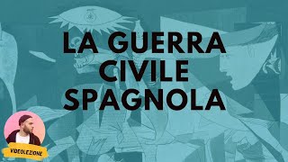 La storia della GUERRA CIVILE SPAGNOLA [upl. by Gefell]