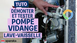 Comment démonter et tester sa pompe de vidange de lavevaisselle [upl. by Acire]