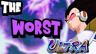 ULTRA Vegeta a Still Does Insane Damage  DragonBall Legends [upl. by Noedig]