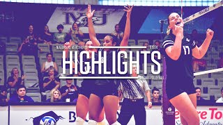 Volleyball vs Mercyhurst Highlights 91924 [upl. by Ellsworth]