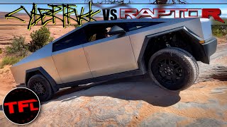 The Tesla Cybertruck Struggles in Our First OffRoad Test [upl. by Vinita]