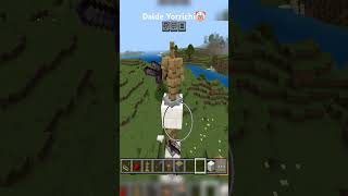 Making Overated Dalde Yorrichi in Minecraft🤡はいよ ろこんで shorts [upl. by Maible]