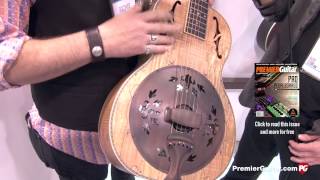 NAMM 14  Washburn Guitars R360K Resonator Demo [upl. by Alburg]