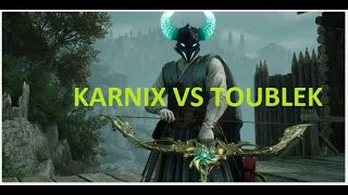 Karnix vs Toublek Basic attack amp Skill Range  Throne and Liberty [upl. by Bran993]