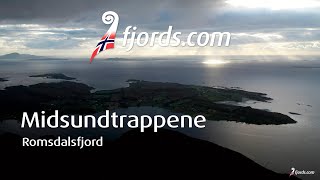 FJORDS NORWAY  Midsundtrappene in Romsdal [upl. by Rossie]