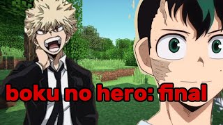 El espantoso FINAL DE Bodrio NO HERO ACADEMIA 💀 [upl. by Demetria]