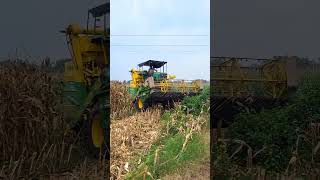 John deere harvester trending tn34 massdriving jhondeere5310 swaraj724xm [upl. by Nahum20]