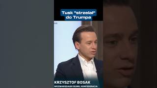 Środowiska lewicowe drwiły z Trumpa  Krzysztof Bosak [upl. by Namilus107]