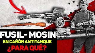 FusilMosin en el cañón antitanque ¿Para qué [upl. by Yedarb337]