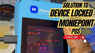 Unlock Your Moniepoint POS Device LockedTrigger [upl. by Aiuoqes526]