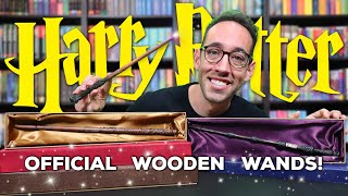 The OFFICIAL Wooden Wizarding World Wands  Harry Potter Collection [upl. by Lottie]