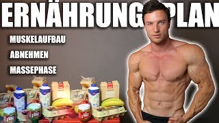 ERNÄHRUNG  So erreichst du deinen Traumkörper   Ernährungsplan und Supplements [upl. by Barton]