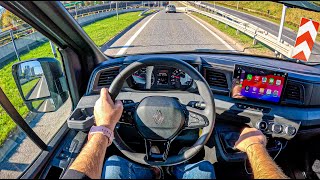 NEW Renault Master 2025 20 dci 170 hp  POV Test Drive 2203 Joe Black [upl. by Idalla]