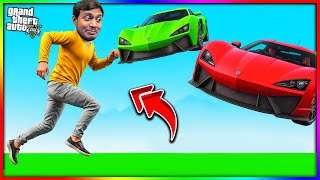 Super Cars VS Runners in GTA 5 [upl. by Lenor]