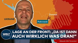 KRIEG IN DER UKRAINE Durchbruch im Donbass UkraineKanal bestätigt Russlands Vorrücken an Front [upl. by Akenor797]