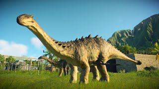 ALL 700 LARGE HERBIVORE DINOSAURS RELEASED   Jurassic World Evolution 2 [upl. by Gereld678]