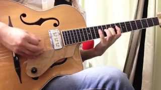 フォア Four Jazz guitar improvisation Miles Davis [upl. by Nerraj]