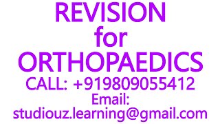 REVISION for ORTHOPAEDICS MBBS MEDICINE ANATOMY BIOCHEMISTRY PHYSIOLOGY PATHOLOGYMICROBIOLOGY [upl. by Felita]