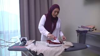 Tefal FV9976 Freemove Steam Iron Review by Sharifah Sofia [upl. by Adiasteb]