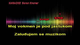 KARAOKE Lepa Brena  Boli me uvo za sve [upl. by Rianon984]